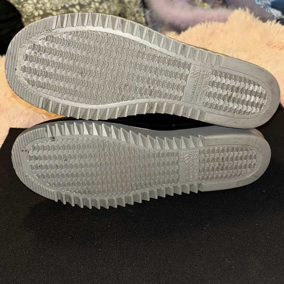 EUC Romika Black Rubber Boots size 38 / US 7.5 Women - Picture 3 of 5